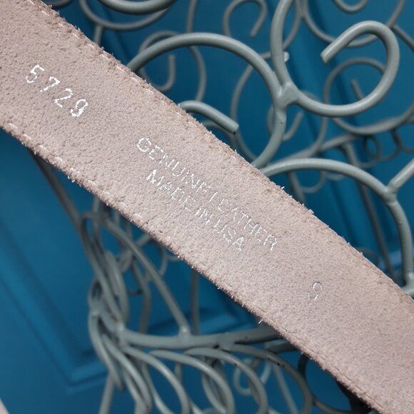 Genuine Leather Belt Embossed Design Tooled Leather Silver Western Belt Buckle - Picture 5 of 8